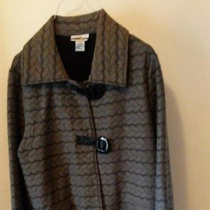 Grey Mirror Image Jacket